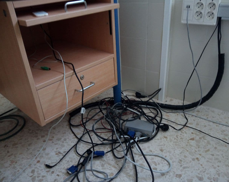 Imagen de Limpieza antes